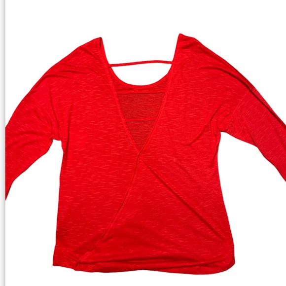 Women's Shirt W Cut Out Long sleeve Size L - Picture 7 of 9